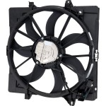 Radiator Fan Assembly for Hyundai Sonata 2020-2022, Kia K5 2021-2024, Single Fan, 1.6L Turbo Engine, Replacement