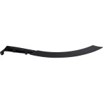 Rear Wheel Opening Molding for Honda CR-V 2017-2022, Right (Passenger), Assembly, Textured Black with Rubber, Mounts On Rear Door, Replacement