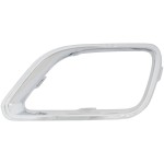 Fog Light Molding for 2019-2023 Jeep Cherokee, Right (Passenger), Chrome Ring, Fits 80th Anniversary, Altitude, Latitude, Latitude Lux, Latitude Plus, Limited, Overland, X Models, Replacement
