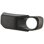 Fog Light Molding for Jeep Wrangler 2012-2017, Wrangler (JK) 2018, Left (Driver), Heavy Duty, Textured Black, Type 1, with 10th Anniversary Edition, Replacement