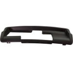 Rear Hitch Cover for 2011-2022 Jeep Grand Cherokee, Type 1, Dual Exhaust, 80th Anniversary, Laredo, Limited (without Limited X Package), Overland, Summit, Trailhawk Models, Hitch Bezel, Replacement
