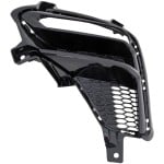 Front Fog Light Molding for Kia Forte 2019-2021, Left (Driver), Black, for EX/GT/GT-Line/LXS/S Models, Sedan, Replacement