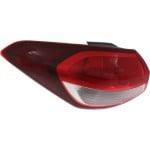 2017 - 2018 Kia Forte Tail Light Rear Lamp - Left (Driver)