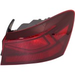 Outer Tail Light Assembly for Kia Forte 2019-2022 Right (Passenger), Suitable for FE/LXS Models, Replacement