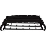 Front Bumper Grille for Lexus IS200T/IS300/IS350 (2017-2020), Textured Dark Gray, Without F Sport Package, Without Park Distance Control Sensor Holes, Replacement