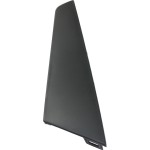 Textured Black Grille Molding for Lexus IS200T/IS300/IS350 2017-2020, Left (Driver) Side w/ F Sport Package, w/o Park Distance Control Sensor Holes, Replacement