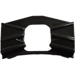Garnish Painted Gray Grille Molding for Lexus NX300 2018-2021/NX300H 2021, with F Sport Package, with Around View Monitor, Replacement