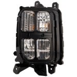 LED Signal Light Assembly for Mitsubishi Outlander Sport/RVR 2020-2022, Left (Driver) Side, with Fog Light, Replacement