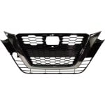 Gloss Black Grille for Nissan Altima SR Model, 2019-2022, Replacement