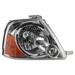 Headlight for Suzuki XL-7 2004-2006, Right (Passenger) Side, Lens and Housing, Halogen Light, Replacement