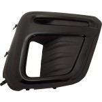 Front Fog Light Molding for 2019 Subaru Forester, Right (Passenger) Side, Black, Sport Model, Replacement