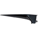 Front Bumper End Right (Passenger) for Toyota Corolla 2020-2022, Dark Gray Paint, Lower Extension, SE/XSE Sedan Model, Without Apex and Nightshade Edition, Replacement