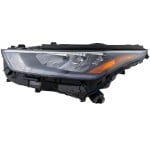 LED Headlight Assembly for Toyota Highlander 2020, Left (Driver), Compatible with L/LE/XLE Models, Replacement (CAPA Certified)