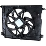 Radiator Fan Assembly for Toyota Highlander 2020-2022, Single Fan, Replacement