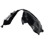 Front Fender Liner Assembly for Toyota RAV4 2019-2023, Right (Passenger), Plastic Material, Heated Form, with Extension Sheet, Replacement