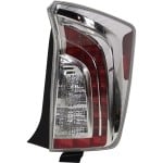 Tail Light for Toyota Prius 2012-2015, Right (Passenger) Side, Includes Lens and Housing, Replacement