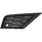 Standard Style Front Bumper Molding for Volkswagen TIGUAN 2018-2021, Left (Driver), with Park Distance Control Sensor Holes, Replacement
