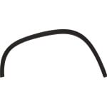 OE Style Rear Wheel Opening Molding for Volkswagen Tiguan 2012-2018, Right (Passenger), Textured Black, 1-Piece, Excluding R-Line Package, Replacement