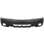 Front Bumper Cover for 2002-2005 Suzuki Grand Vitara, Textured with Side Light Hole and Fog Light Holes, Replacement