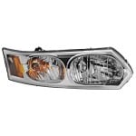 Headlight Assembly for Saturn ION 2003-2007 Sedan, Right (Passenger) Side, Halogen Light, Replacement