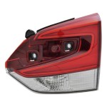 Tail Light for Subaru Forester 2019-2021, Right (Passenger), Inner, Lens and Housing, Halogen - CAPA-Certified, Replacement