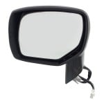 Power Mirror for Subaru Forester 2014-2018, Left (Driver), Manual Folding, Heated, Paintable, with Signal Light, Replacement