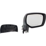 Power Heated Manual Folding Right (Passenger) Mirror for Subaru Impreza 2012-2014/XV Crosstrek 2013-2014, Textured, without Signal Light, Suitable for Sedan/Wagon, Replacement