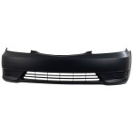 Front Bumper Cover for Toyota Camry 2005-2006, Primed (Ready to Paint), without Fog Light Holes, fits LE/XLE Models, USA Built, Replacement