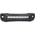 Front Bumper Cover for Toyota Tacoma Base Model 2005-2011, Textured, Without Spoiler and Fender Flare Extension Holes, Rear Wheel Drive, 2.7L Engine, Replacement