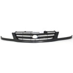 Textured Black Shell and Insert Grille for 2001-2003 Toyota Sienna, Replacement