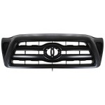 Grille Assembly for 2005-2010 Toyota Tacoma, 2-Piece Paintable Shell and Insert, Replacement