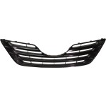 Grille for Toyota Camry 2007-2009, Black Shell and Insert, For Japan/USA Built Base, CE, LE Models, Replacement