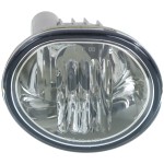 Front Fog Light Assembly for Toyota Matrix/Pontiac Vibe 2003-2008, Scion TC 2005-2010, Right (Passenger), Replacement