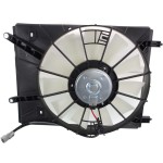 Radiator Fan Shroud Assembly for Toyota Sienna 1998-2003, Left (Driver) Side, Replacement