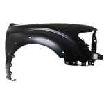 Front Fender for Toyota Tacoma 2001-2004, Right (Passenger), Primed (Ready to Paint), Styleside, with Fender Flare Holes, Replacement