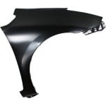 Front Fender for Toyota Prius 2007-2009 Right (Passenger) Side, Primed (Ready to Paint), Steel, with Moulding Hole, without Signal Light Hole, USA Built Vehicle, Replacement