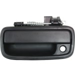 Front Exterior Door Handle for Toyota Tacoma 1995-2004, Left (Driver), Textured Black with Keyhole, Replacement