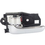 Front Interior Door Handle with Chrome Lever for Toyota Camry (1997-2001) and Sienna (1998-2003), Left (Driver), Japan/USA Built, Replacement