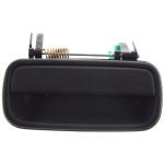 Rear Exterior Door Handle for Toyota Tacoma 2001-2004, Left (Driver), Textured Black, Replacement