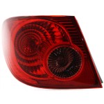 Tail Light Assembly for 2005-2008 Toyota Corolla, Outer, Left (Driver), Replacement