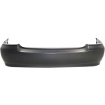 Rear Bumper Cover for Toyota Corolla 2003-2008, Primed (Ready to Paint), without Spoiler Holes, Fits CE/LE Models, Japan/USA Built, Replacement