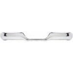 Step Bumper, Face Bar and Pad for 1989-1995 Toyota Pickup, Chrome, with Pad Provision and Mounting Bracket Included, Suitable for All Cab Types, USA Built, Deluxe Level Trim, with Bracket, Replacement