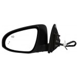 Left (Driver) Outside Side View Mirror Assembly for 2013 - 2018 Toyota Avalon with Blind Spot Detection, Non-Electrochromic, Signal Light, Memory, Primed to Match Cover, Replacement