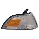Left (Driver) Parking Light Assembly for 1988 - 1992 Toyota Corolla, Replacement Lens Cover - Suitable for 4 Door Sedan, 5 Door Wagon, USA Built,  8162002020