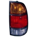 Left (Driver) Tail Light Lens/Housing for 2000 - 2006 Toyota Tundra, Rear Tail Light Assembly Replacement Housing / Lens / Cover, Standard Cab Pickup + Extended Cab Pickup,  815610C010, Replacement