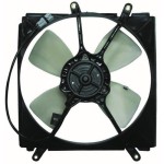Radiator Cooling Fan Assembly for 1996 - 2000 Toyota RAV4 Engine, Includes Motor, Blade, Shroud,  TO3115117, Replacement