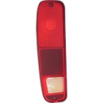 Tail Light Lens and Housing for Ford F-Series 1973-1979 and Econoline Van 1975-1991, Left (Driver) Side, Replacement