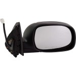 Power Mirror for Toyota Tundra 2004-2006, Right (Passenger) Side, Non-Towing, Manual Folding, Heated, Chrome, SR5 Model, Double Cab, Replacement