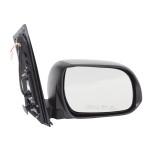 Power Mirror for Toyota Sienna 2011-2014, Right (Passenger) Side, Manual Folding, Non-Heated, Textured Finish, without Memory Function, Replacement