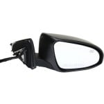 Power Mirror for Toyota Avalon 2013-2018, Right (Passenger) Side, Manual Folding, Heated, Paintable with In-housing Signal Light and Memory, without Auto Dimming and Blind Spot Detection, Replacement